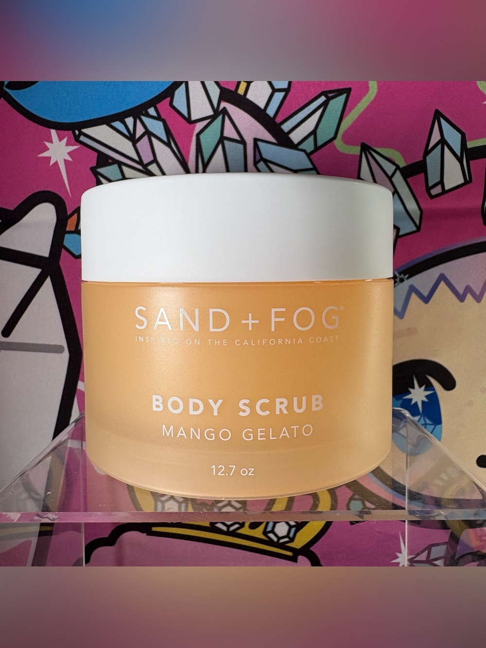 Sand + Fog "Mango Gelato" Body Scrub 12.7oz Full Size